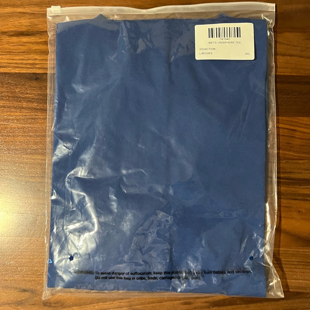 Aime Leon Dore ALD / New York Mets Unisphere Short-Sleeve Tee “Limoges” Size XXL - Picture 5 of 10